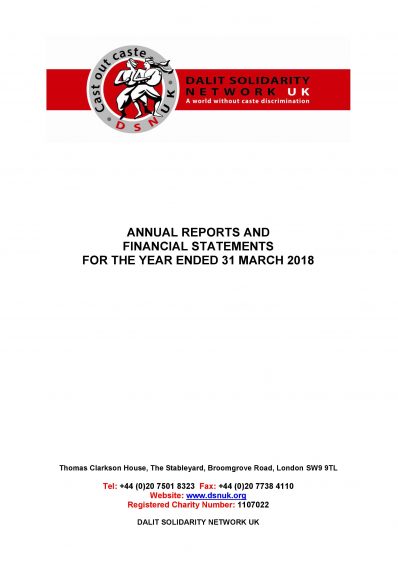 	Annual Accounts 2017-2018