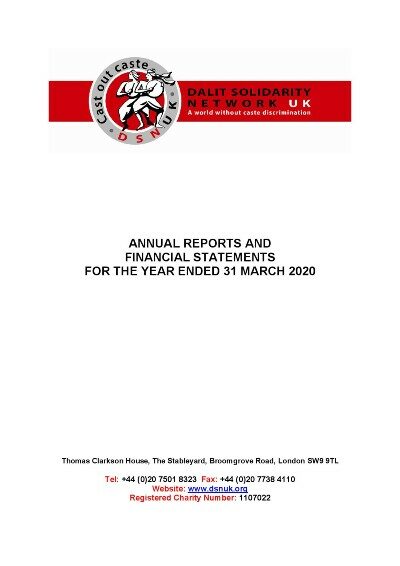 	Annual Accounts 2019-2020